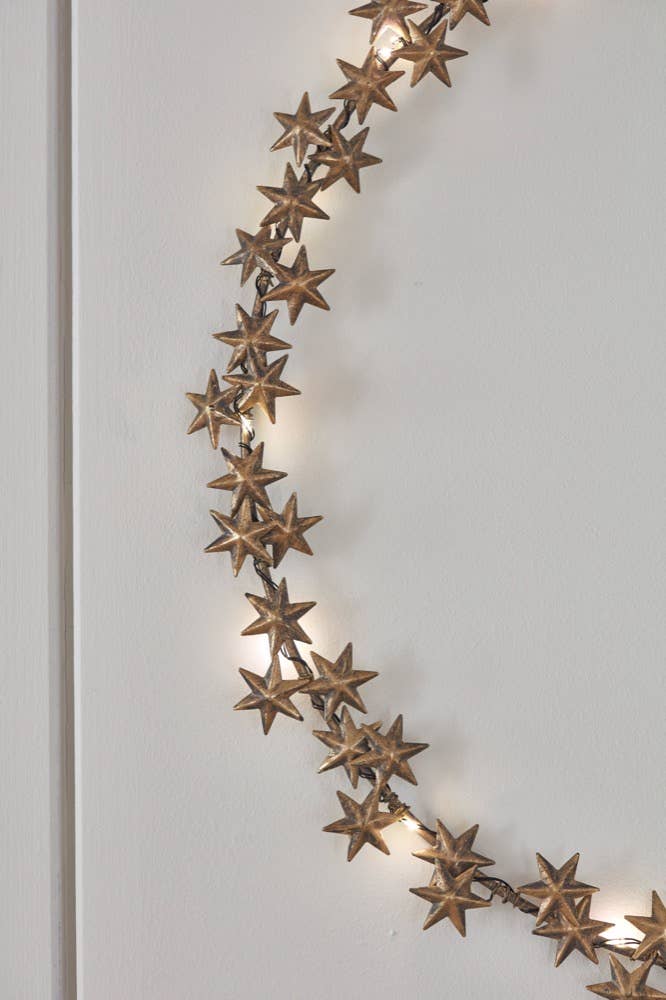 Golden Starlight Wreath