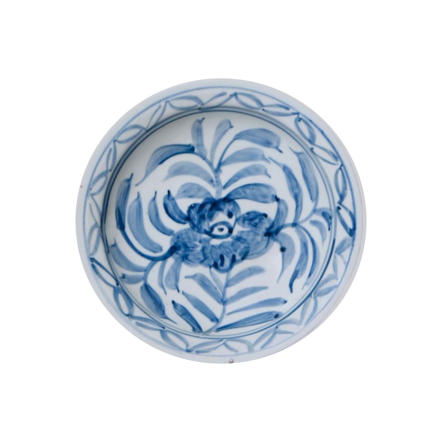 Blue Floral Dish