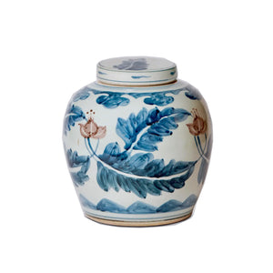 Floral Blossom Ginger Jar