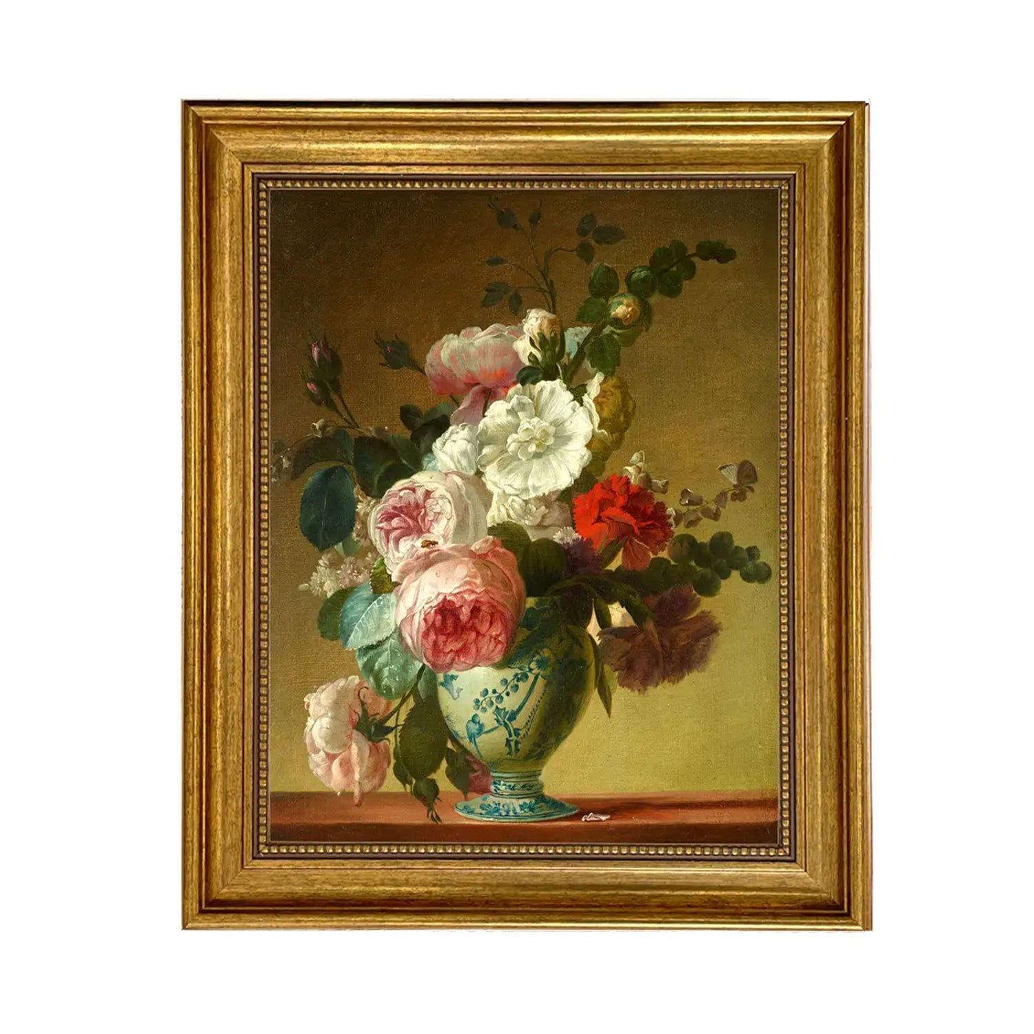 Peonies and Roses Oil Painting Print Artwork