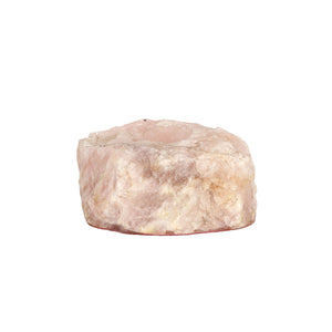 Rose Quartz Candle Holder