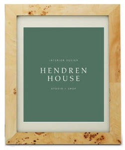Burl Wood Frame