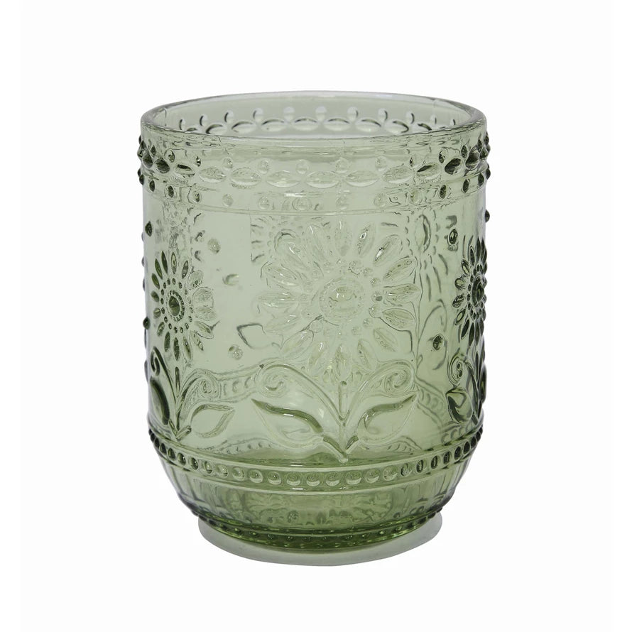 Daisy Drinking Glass
