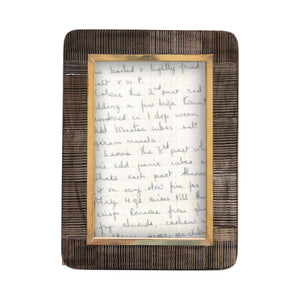 Carved Brass Frame