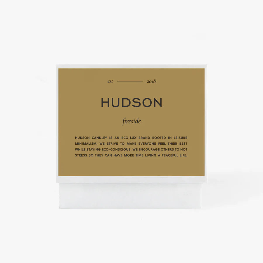Hudson Candle Company: Fireside