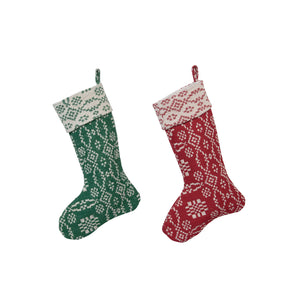 Pattern Woven Stockings